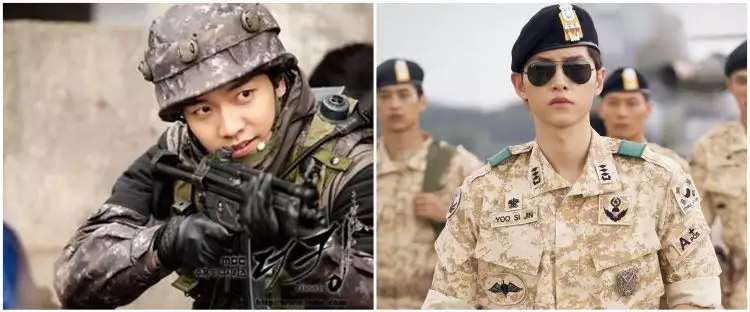 Berseragam militer, 6 aktor Korea ini begitu memesona di dramanya