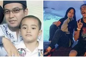 6 Potret kompak Abidzar dan Adiba, anak Uje yang curi perhatian
