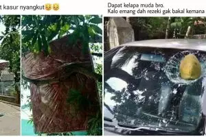 10 Momen lucu rezeki nggak kemana ini bikin pengen tepuk jidat