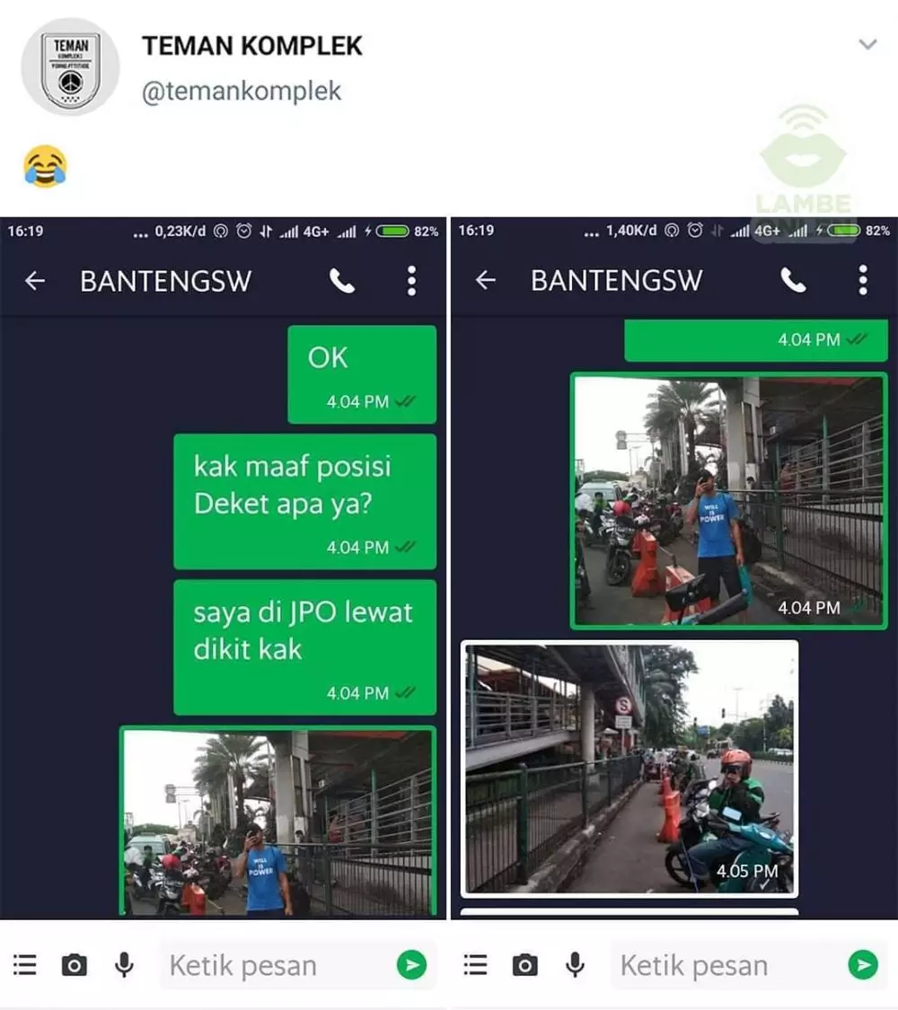 penumpang ojek online gabut © 2020 brilio.net