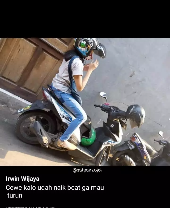 penumpang ojek online gabut © 2020 brilio.net