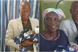 50 Tahun menanti, wanita 68 tahun akhirnya lahirkan bayi kembar