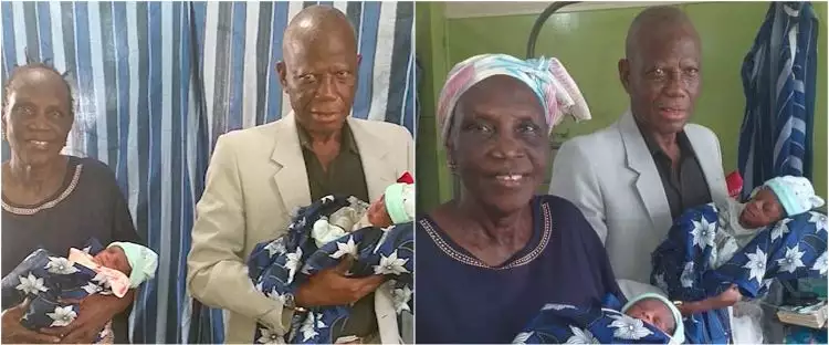 50 Tahun menanti, wanita 68 tahun akhirnya lahirkan bayi kembar