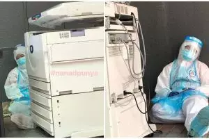 Kisah haru tenaga medis tangani pasien corona hingga hampir pingsan