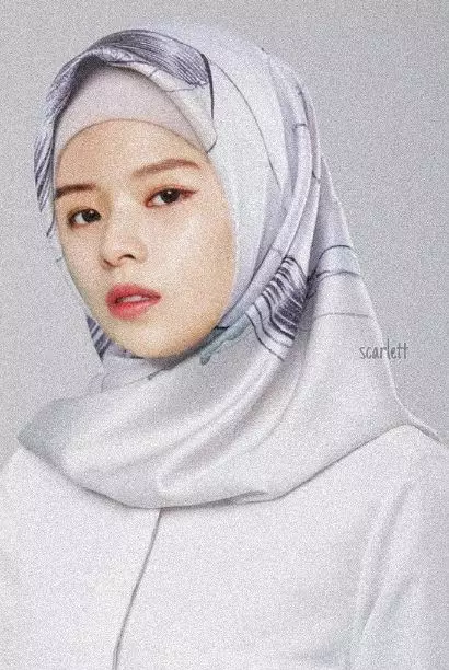 Twice pakai hijab Twitter