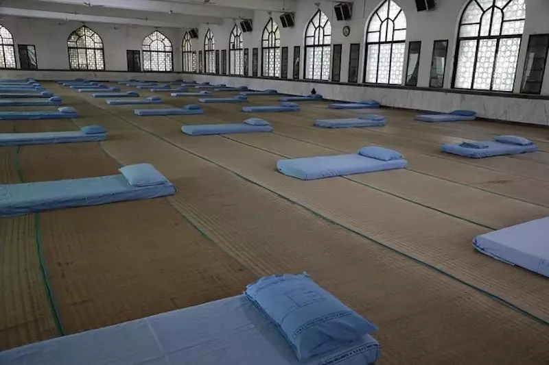 Masjid ini disulap jadi tempat karantina © 2020 borakdaily Masjid ini disulap jadi tempat karantina © 2020 borakdaily