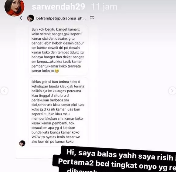 Sarwendah dibilang pilih kasih  Instagram