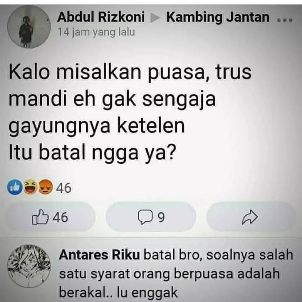 meme ketelen berbagai sumber