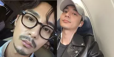 seleb korea dengan kumis Berbagai sumber 