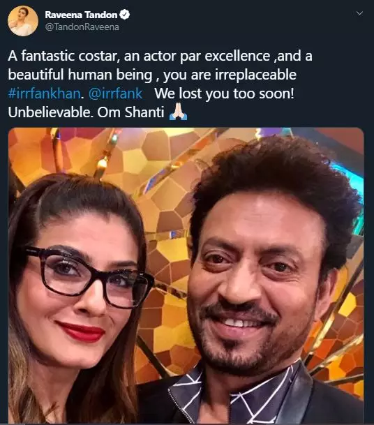 12 ucapan duka para seleb Bollywood Twitter