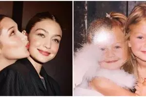 6 Potret kompak Bella Hadid dengan Gigi Hadid, sistergoals banget