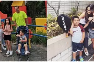 Momen anak Nia Ramadhani mandi, embernya curi perhatian