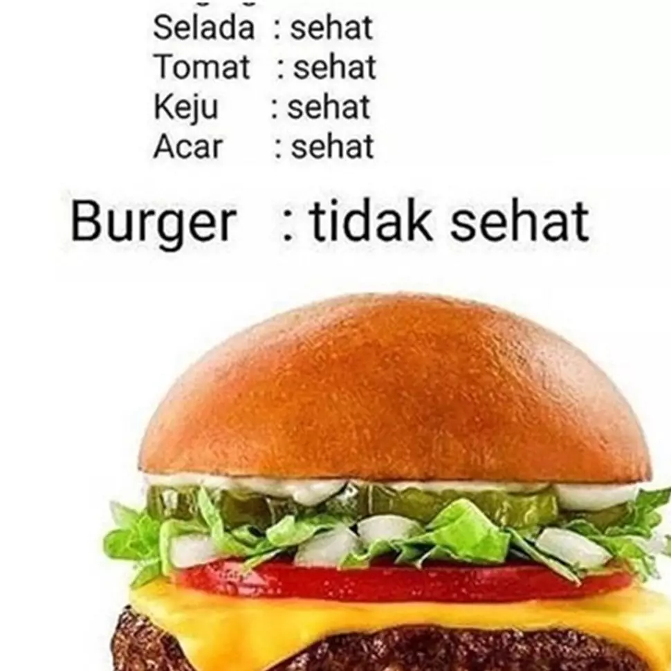 10 Meme lucu logika makanan ini recehnya bikin terhibur