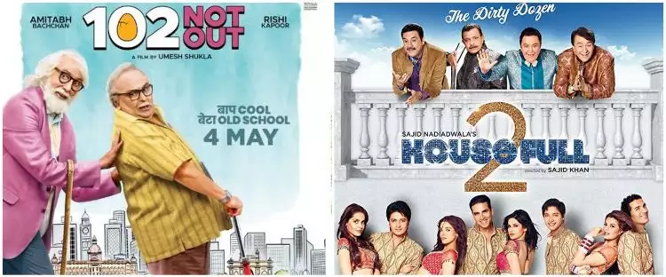 8 Film India terpopuler dibintangi Rishi Kapoor, ada 102 Not Out