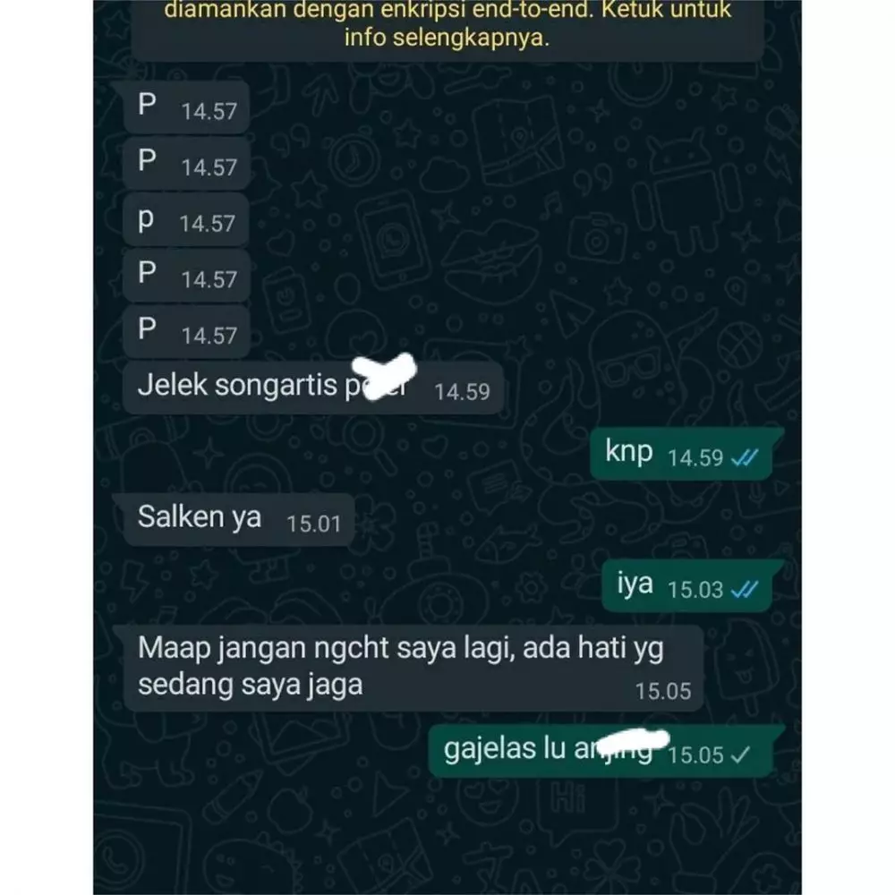 chat lucu nggak perlu ditanya © 2020 instagram.com chat lucu nggak perlu ditanya © 2020 instagram.com