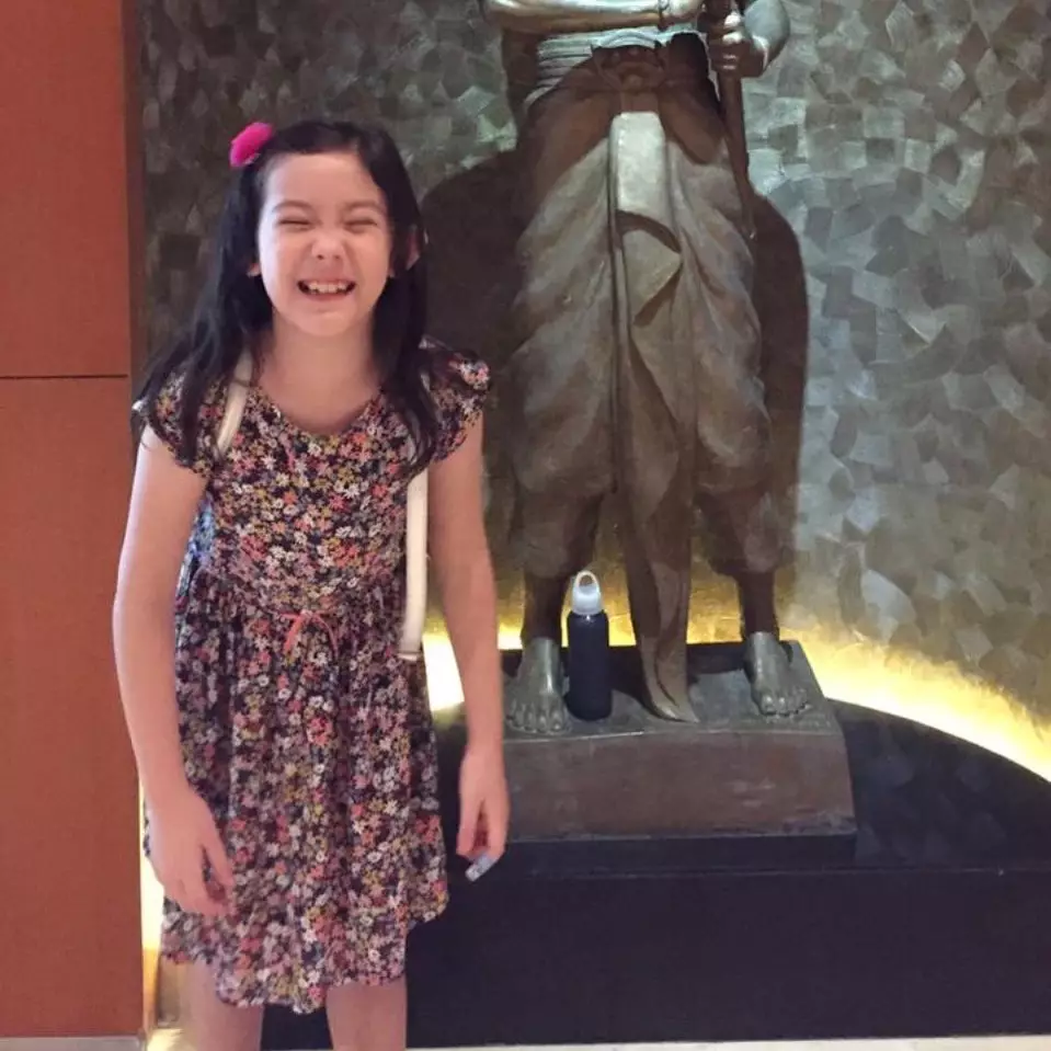 Potret Mikhaela putri tunggal Nafa Urbach © 2020 instagram.com