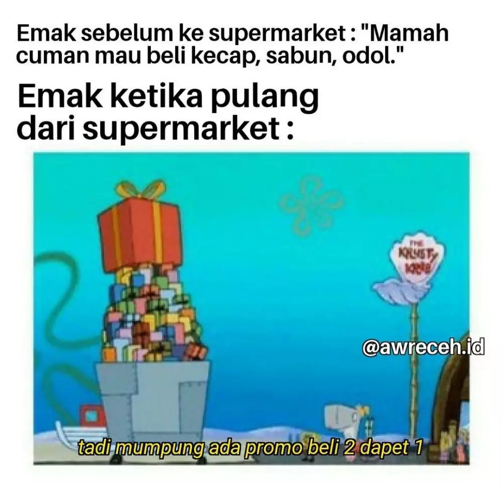 meme lucu hal sering terjadi © 2020 instagram.com