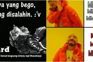 10 Meme lucu player noob Mobile Legends, bikin ketawa jengkel