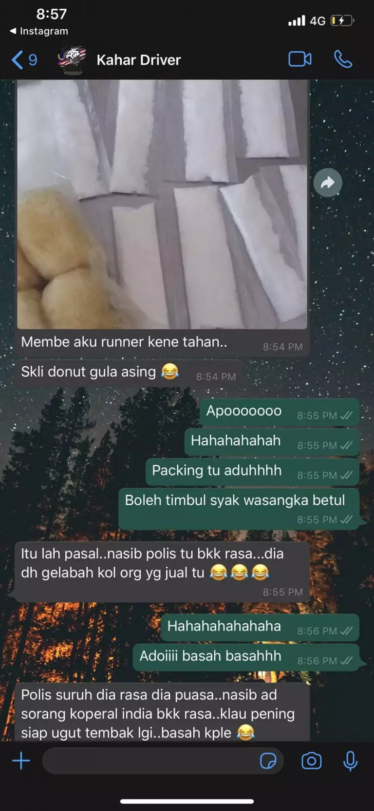 Serbuk putih dikira sabu Twitter/@HassrayMohamad Serbuk putih dikira sabu Twitter/@HassrayMohamad