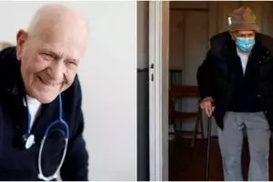 Usia hampir satu abad, dokter ini masih tangani kasus corona