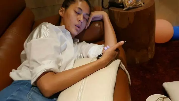 paula verhoeven saat tidur © 2020 brilio.net