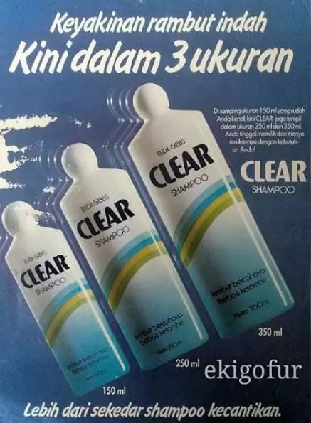 Penampakan iklan shampo jadul Instagram