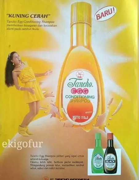 Penampakan iklan shampo jadul Instagram