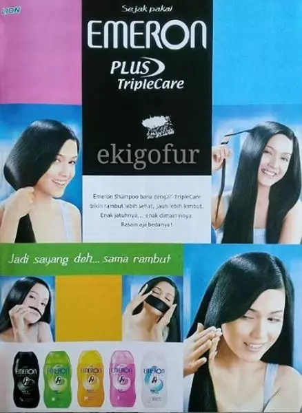 Penampakan iklan shampo jadul Instagram