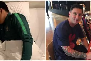 8 Aksi nyeleneh pesepak bola dengan trofi juara