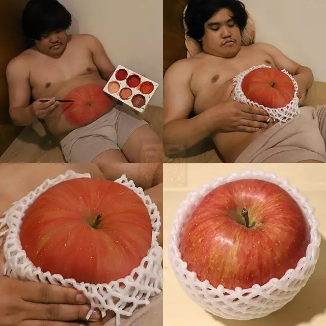 Cosplay ala makanan Instagram