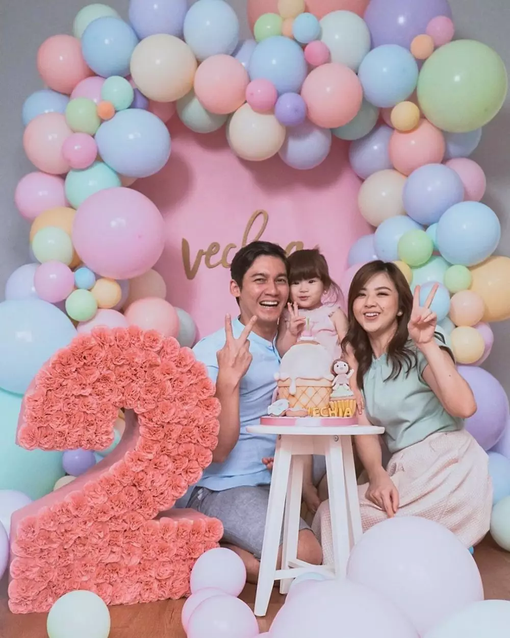 ultah vechia kedua di rumah © 2020 brilio.net ultah vechia kedua di rumah © 2020 brilio.net