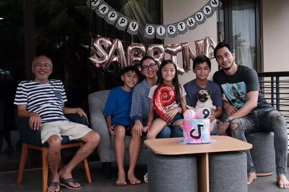 ultah anak Donna Agnesia di rumah saja Instagram