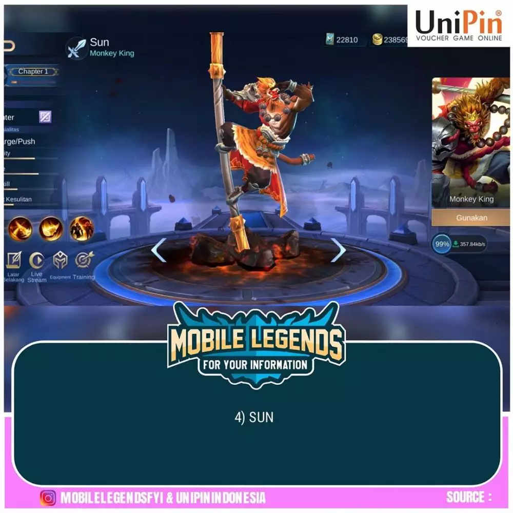 hero fighter ML Instagram