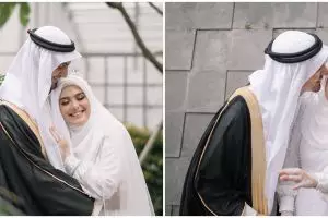 7 Potret mesra Vebby Palwinta & Razi Bawazier usai menikah