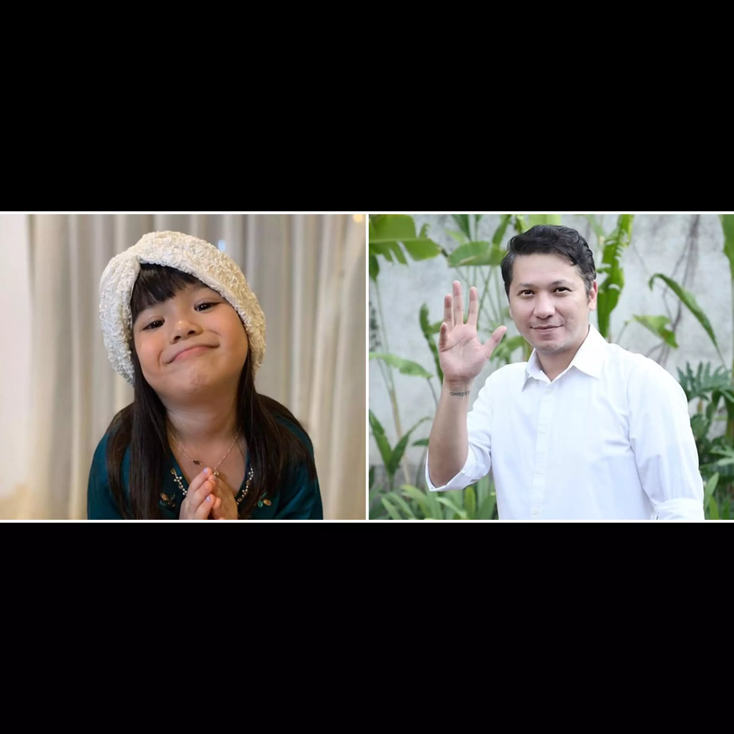 Gading Marten unggah foto closeup bareng Gempi, mata mereka disorot