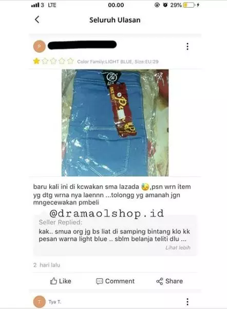 balasan penjual olshop © 2020 brilio.net