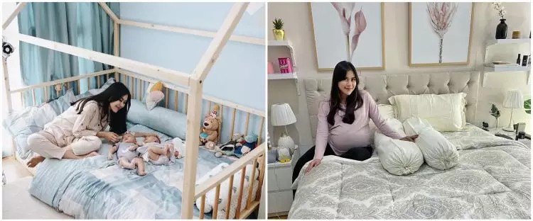 10 Potret kamar Syahnaz &amp; Jeje, lemari pakaiannya curi perhatian