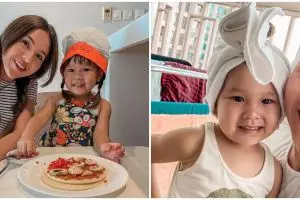 7 Momen Olivia Jensen bareng anak di rumah, seru dan bikin gemas