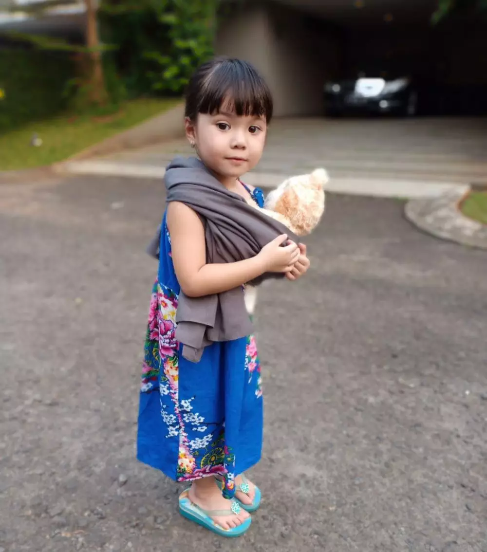 anak seleb pakai daster © 2020 brilio.net