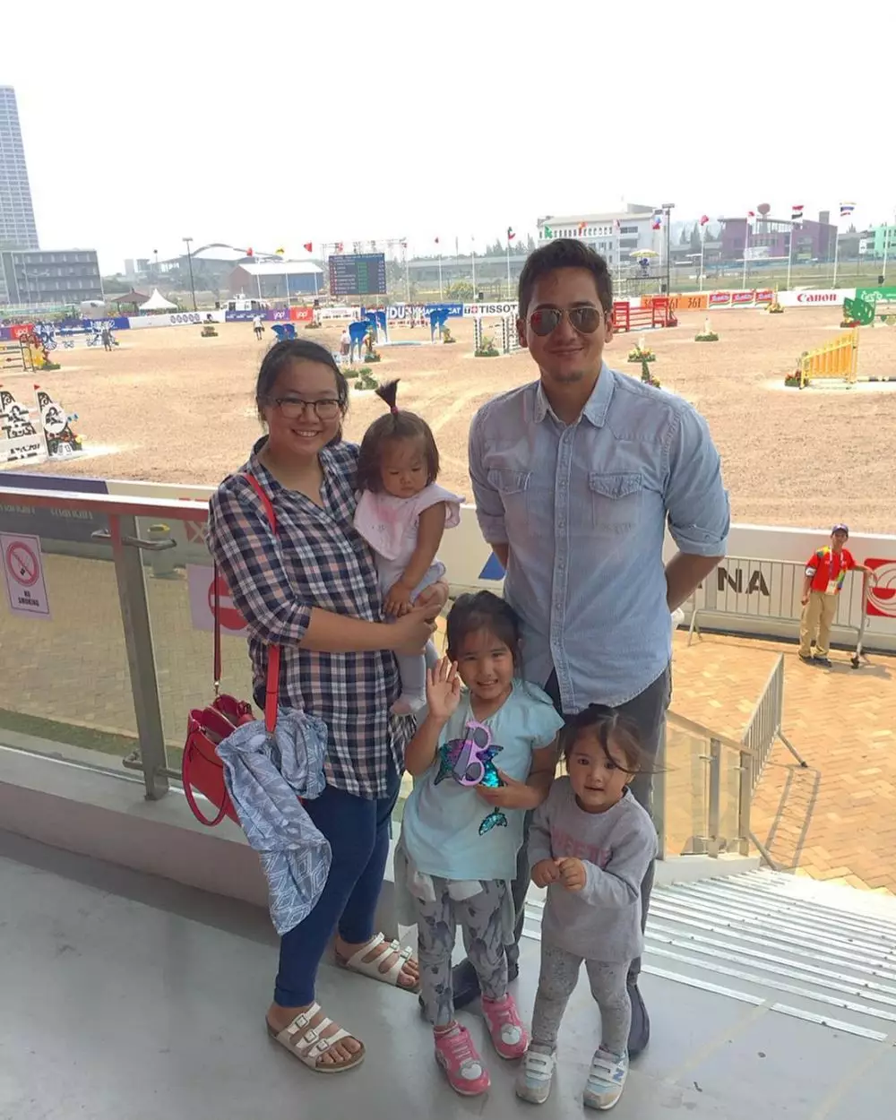 Rama Michael dan istri  Instagram 