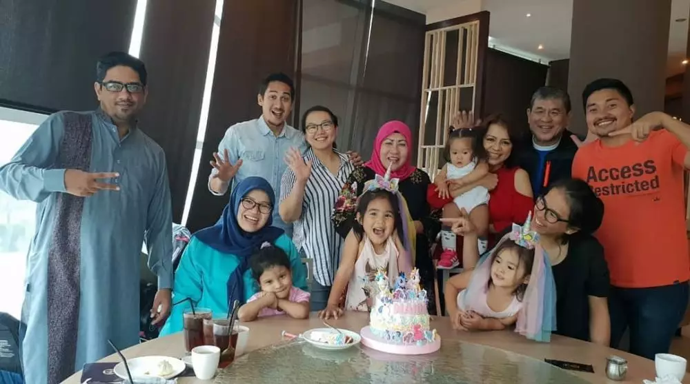 Rama Michael dan istri  Instagram 