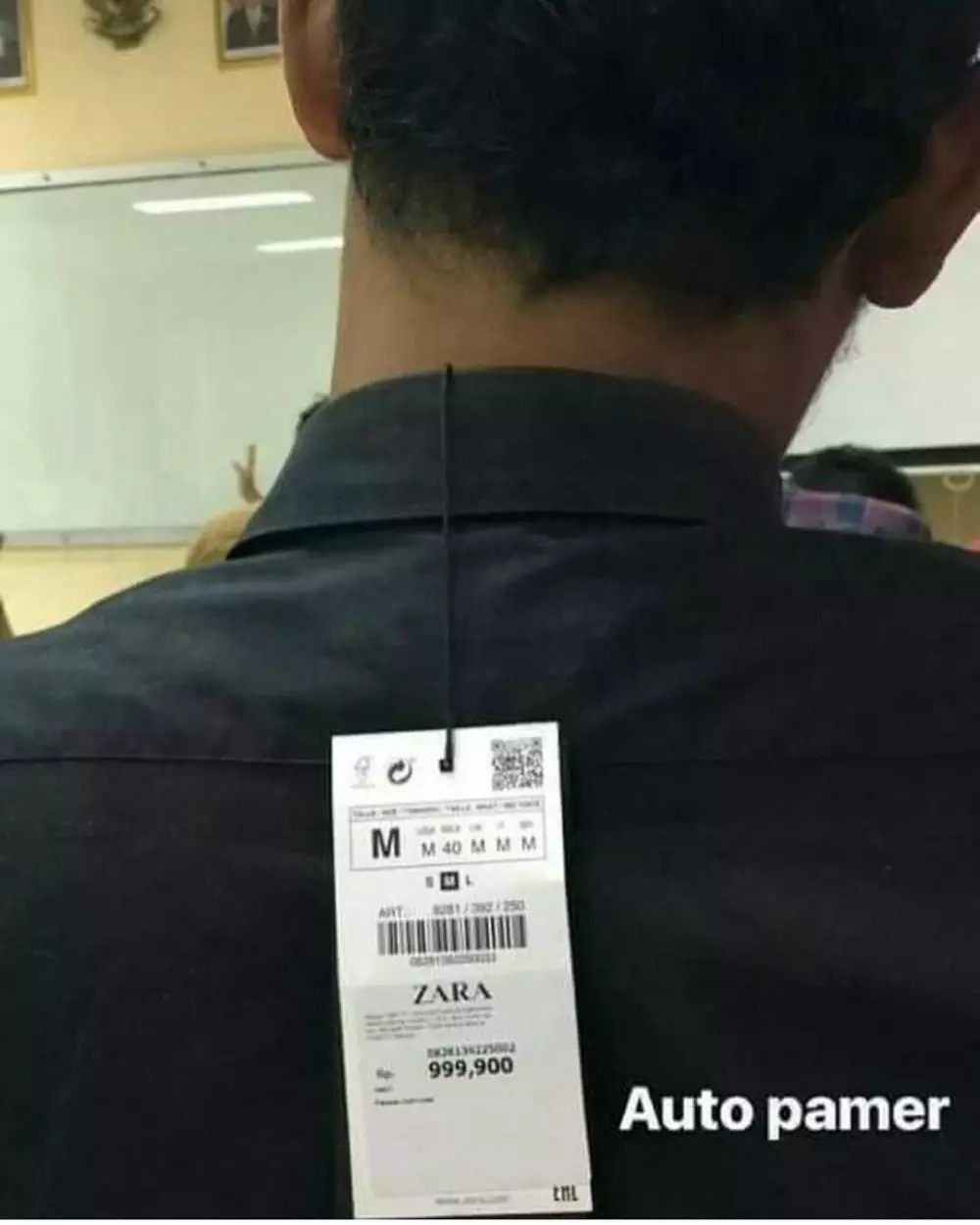 lifehack nyeleneh pakai baju © 2020 instagram.com