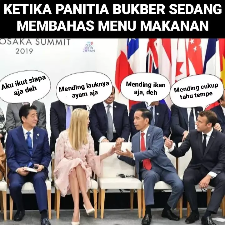 Obrolan imajiner pemimpin dunia Berbagai sumber