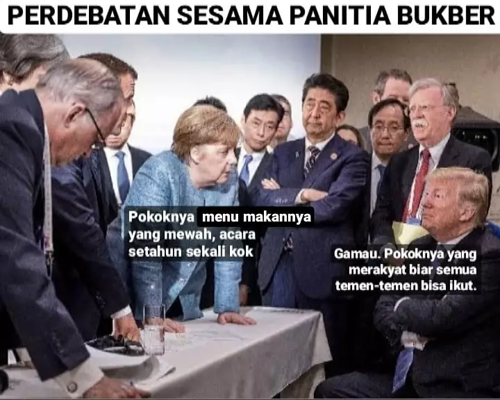 Obrolan imajiner pemimpin dunia Berbagai sumber