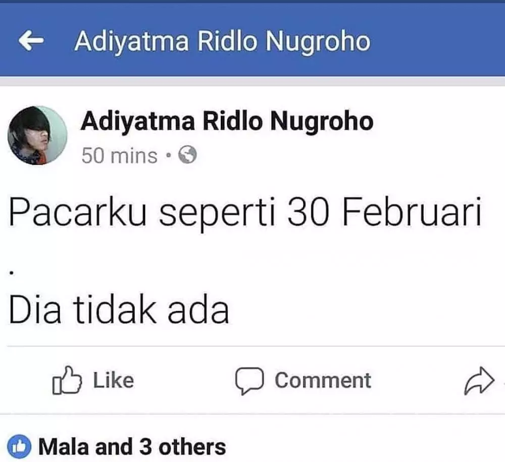 status lucu patah hati © 2020 instagram.com status lucu patah hati © 2020 instagram.com