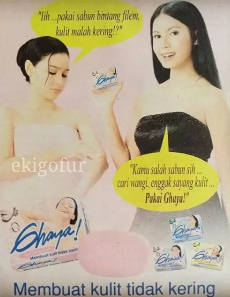 10 Tampilan iklan sabun zaman dulu Instagram