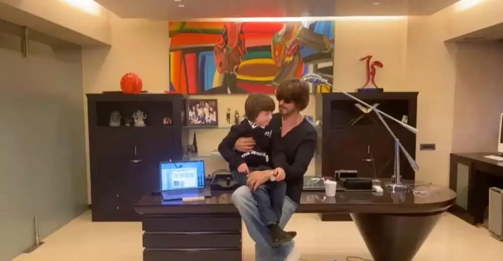 Momen menggemaskan AbBram © 2020 brilio.net