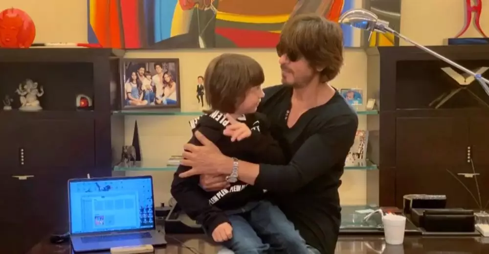 Momen menggemaskan AbBram © 2020 brilio.net