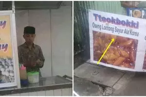 10 Potret nyeleneh suka-suka pedagang ini bikin tepuk jidat