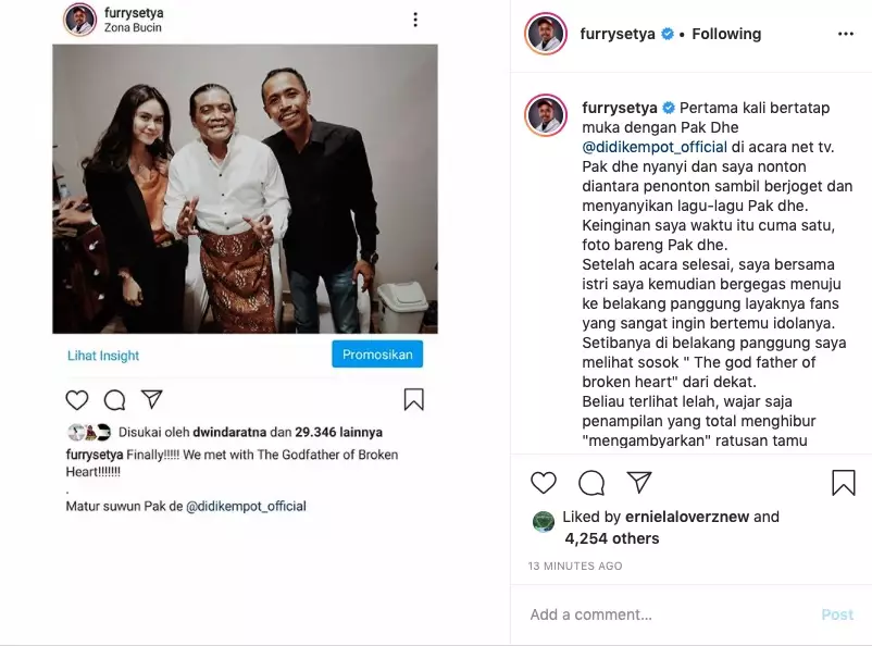 Mas Pur TOP dengan Didi Kempot © 2020 brilio.net Mas Pur TOP dengan Didi Kempot © 2020 brilio.net